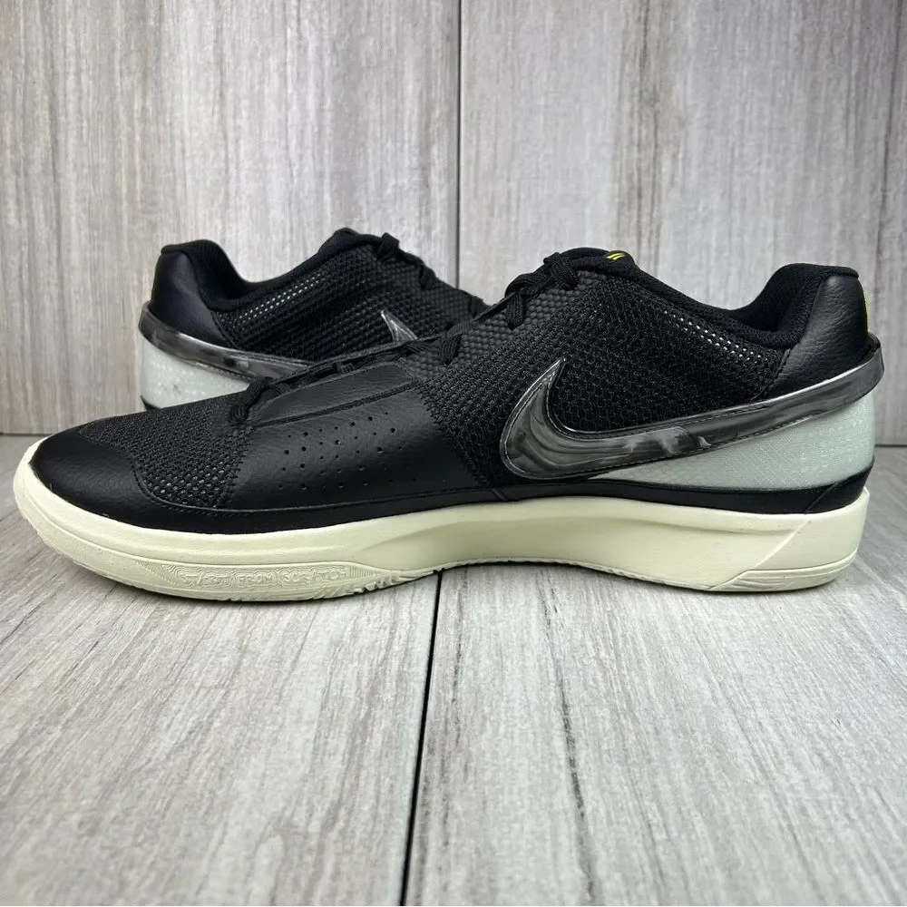 Nike Ja 1 Black Cream Athletic Basketball Sneaker Shoes dr8785-002 Men’s Size 17